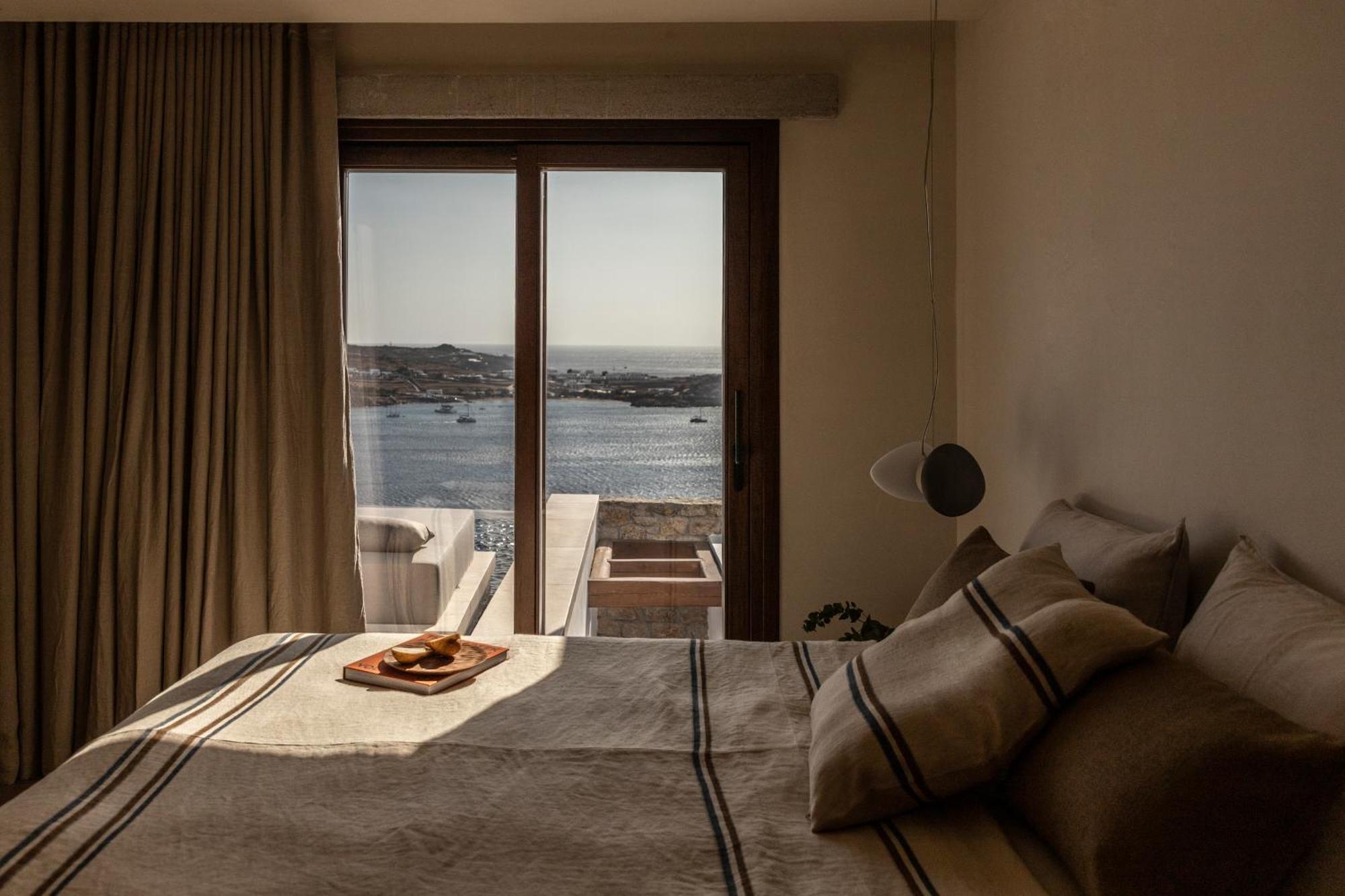 The Skyvilla Mykonos - A Landmark Property With Breathtaking Views Of The Psarou Bay Mykonos Town Exterior foto