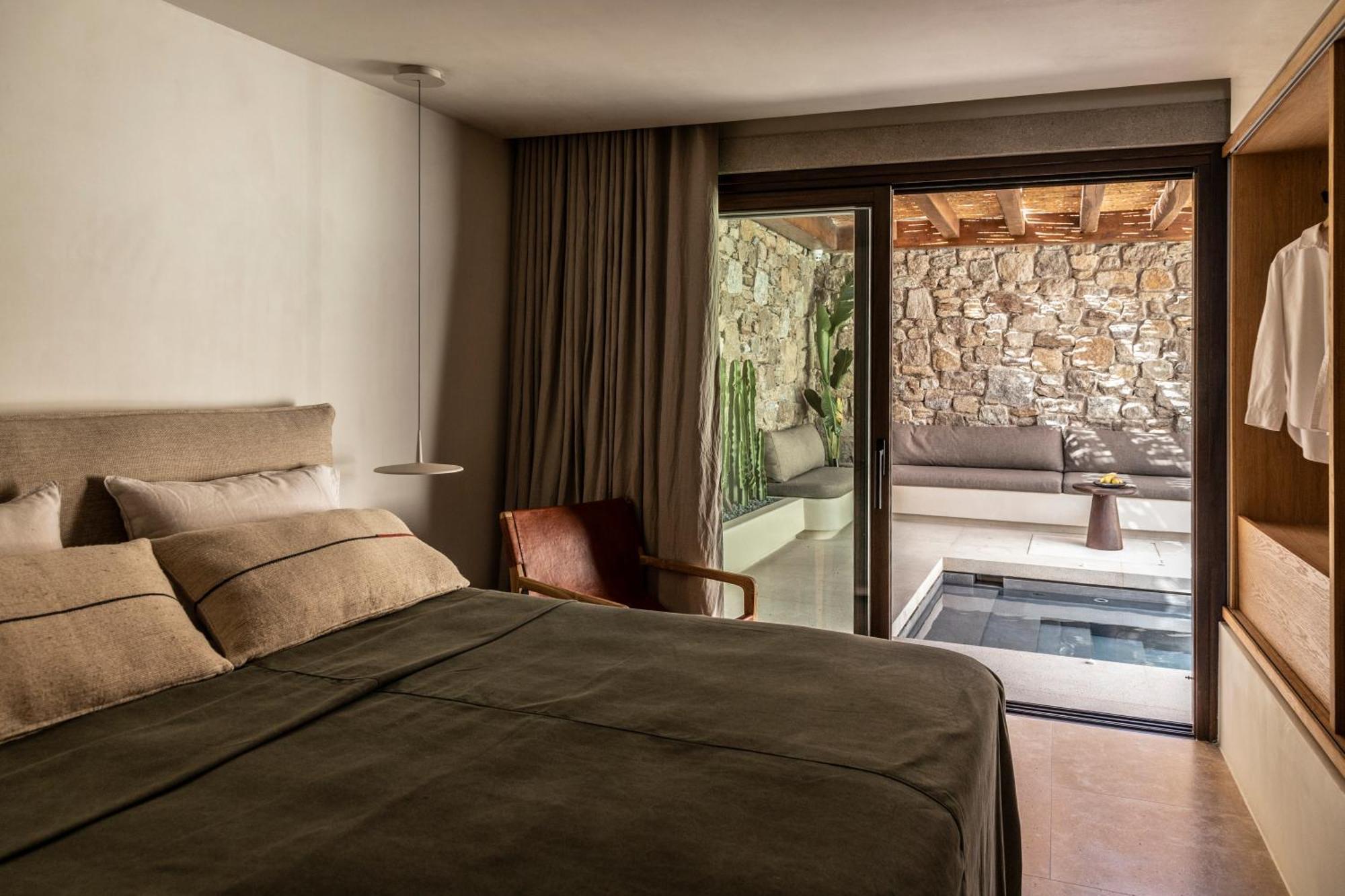 The Skyvilla Mykonos - A Landmark Property With Breathtaking Views Of The Psarou Bay Mykonos Town Exterior foto